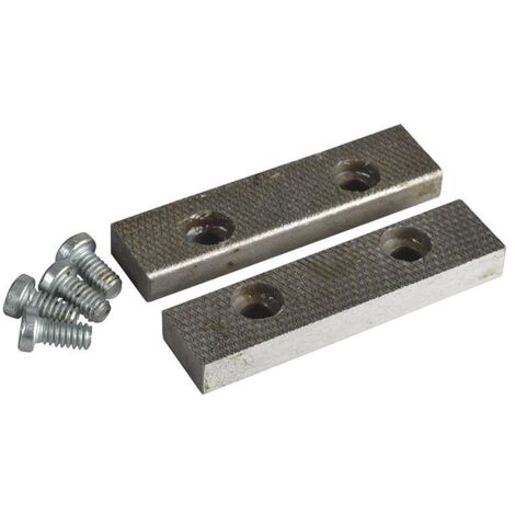 PT.D Replacement Pair Jaws & Screws 100mm (4in) for 3 Vice