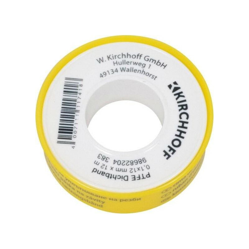 FP - Ptfe Filo Guarnizione 0,1X12Mmx12M Dvgw