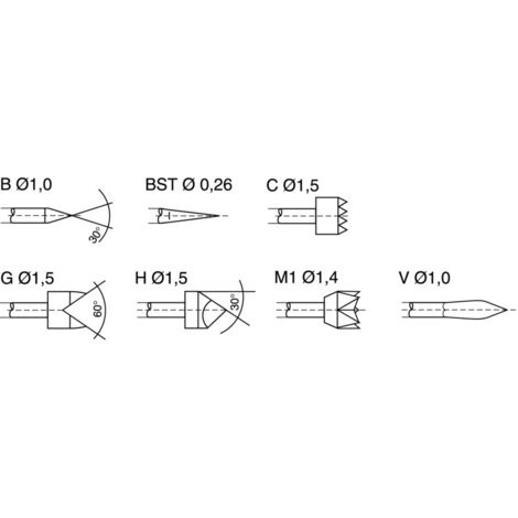 PTR Hartmann 1025/E-V-1.5N-AU-0.9 Präzisionsprüfstift