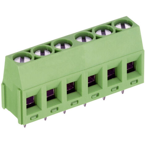 PTR Hartmann 50350120005D Schraubklemmblock 1.50 mm² Polzahl 12 Grün 1 St.