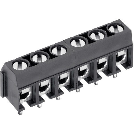 PTR Hartmann 50500070134G Schraubklemmblock 1.50 mm² Polzahl 7 Grau 1 St.