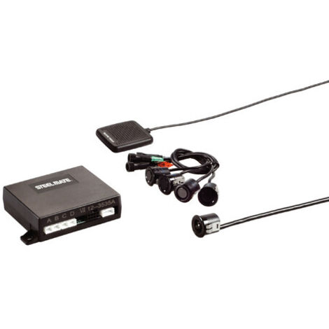 PTSV401, kit 4 sensori parcheggio con telecamera, 12V