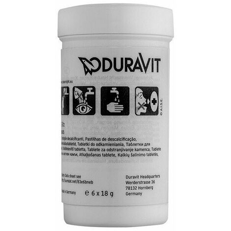 PU : 6 pastillas de descalcificación para SensoWash
