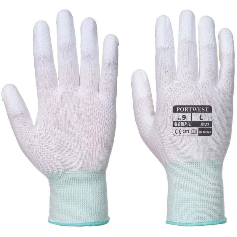 Portwest - Guanti in nylon con dita rivestite in