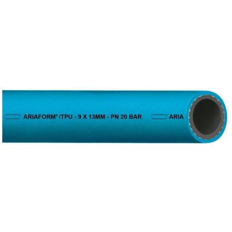 PU-Pressluftschlauch ARIAFORM®/TPU Innen-Ø 8 mm Außen-Ø 12,0 mm Länge 50 m Blau