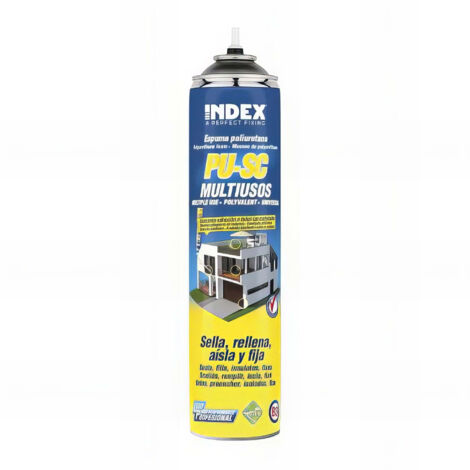PU-SC - MOUSSE POLYURÉTHANE AVEC CANULE 750 (12 u.)