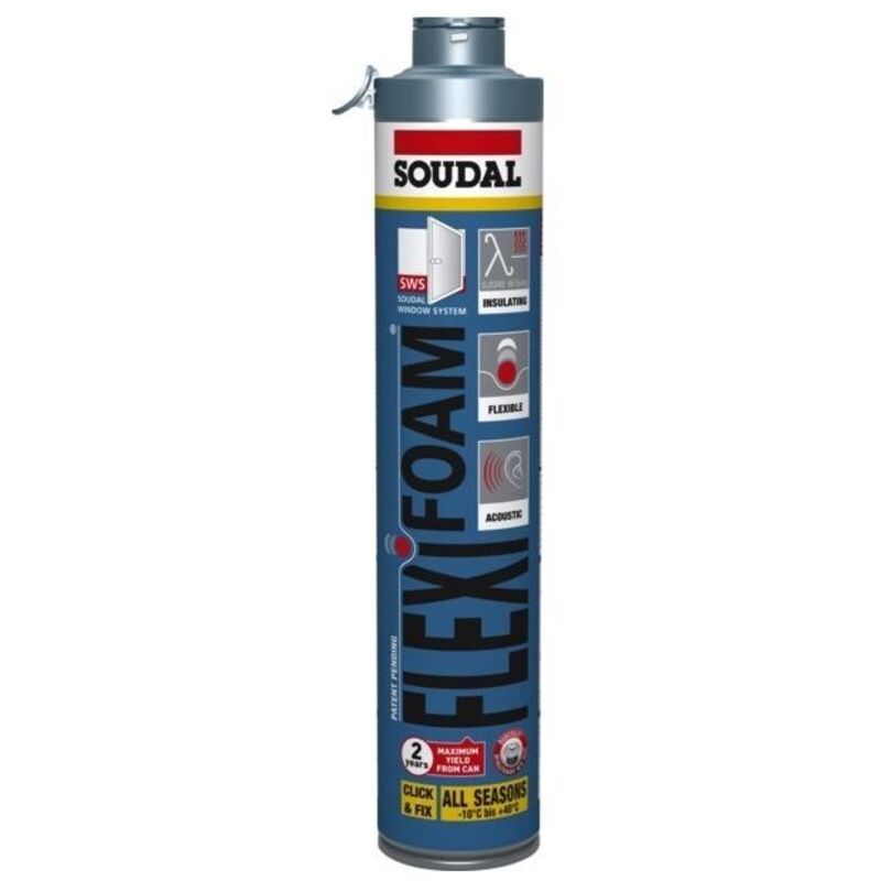 Pu-schaum 750 Ml Soudal Flexifoam