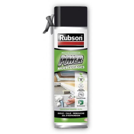 RUBSON PU-Schaum, Power Bauschaum je 500ml - WhiteTec Montageschaum von Henkel