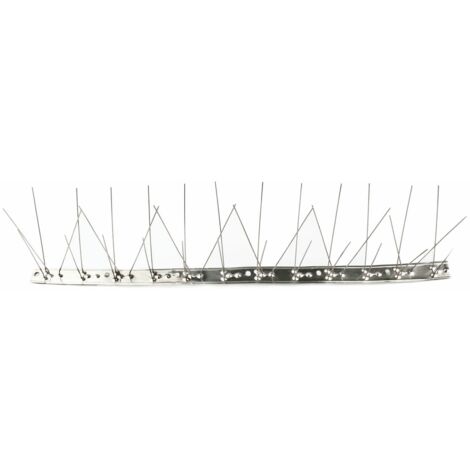 Púas Ahuyentador de Palomas 50cm 65mm Inox Akhuo