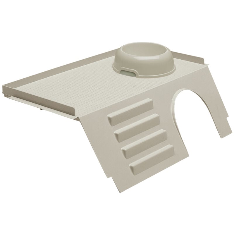 Ferplast PUB 3243 Maisonnette en plastique pour cages Cavie 80 et Casita 80. Variante PUB 3243 - Misure: 44 x 26 x h 15 cm -