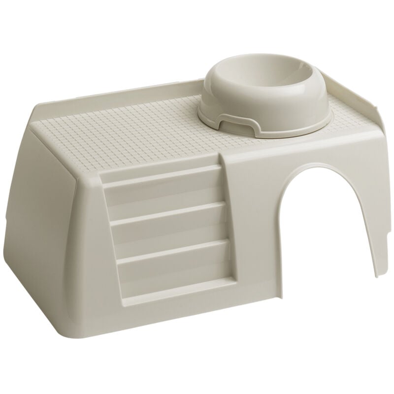 Ferplast - pub 3253 Maisonnette en plastique pour cage Cavie 15. Variante pub 3253 - Misure: 42 x 25 x h 16.5 cm -