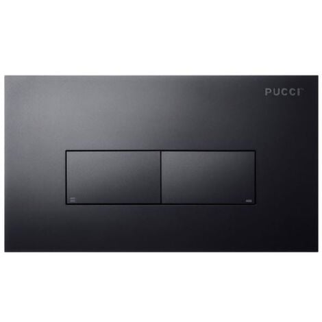 Pucci Placca di comando Eco Linea Nera Opaco 80230561