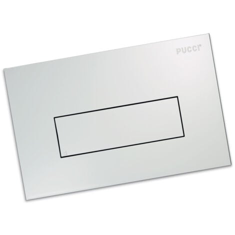 PLACCA 1 TASTO MODELLO SARA LINEA BIANCA PUCCIPLAST Srl