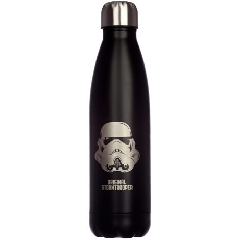 Puckator BOT113, Bottiglia Termica in Acciaio 500 ml - Stormtrooper Nero