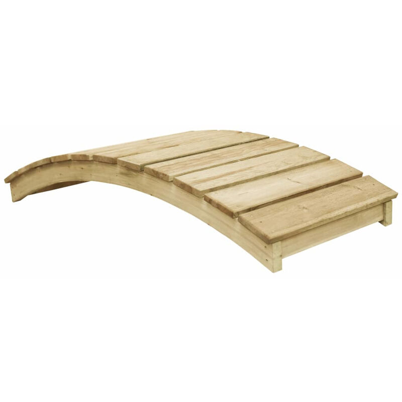 

Puente para jardin de madera de pino impregnada 170x74 cm