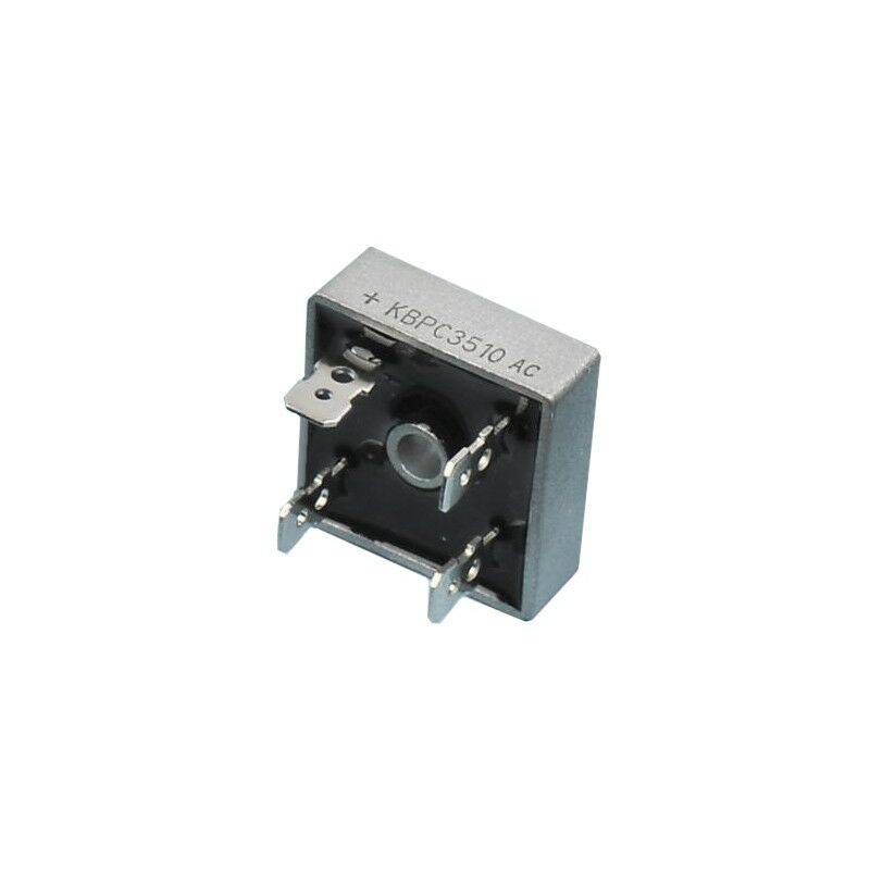 

Puente Rectificador 1000V 35Amp FASTON Medidas 28x28mm KBPC3510F