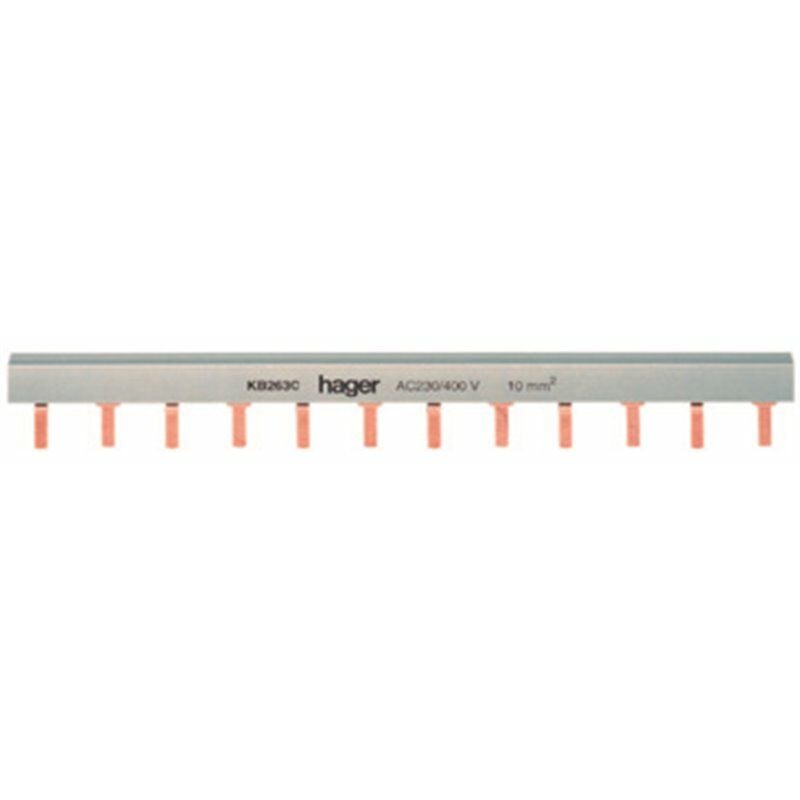

Peine de conexion de automaticos bipolar KB263C 24P 63A - Hager