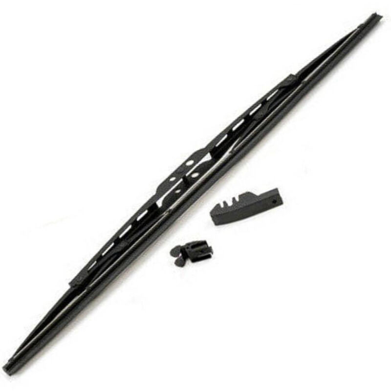 Trade Shop - Escobilla Limpiaparabrisas Estándar De Metal Y Goma 41 Cm -
