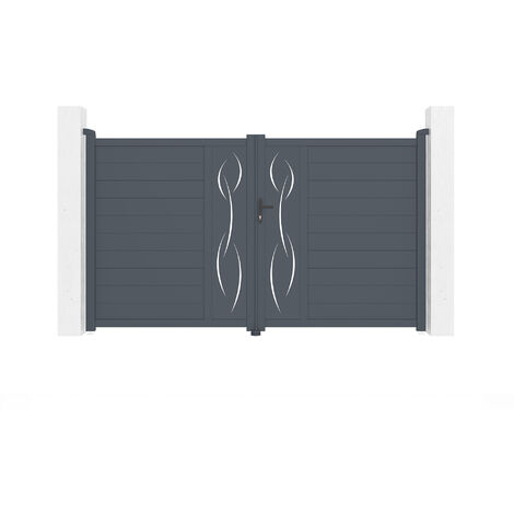 Puerta Batiente de aluminio 3m LIFE 300 x 180 cm
