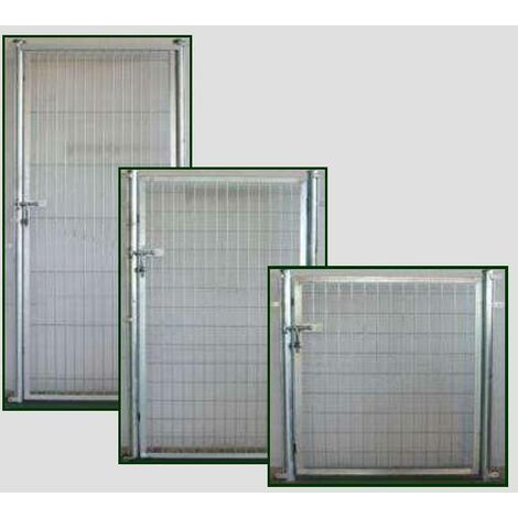 Puerta cerc s/zoc. 0,80x2,00m malla soldadura met�lica cinc vimasa