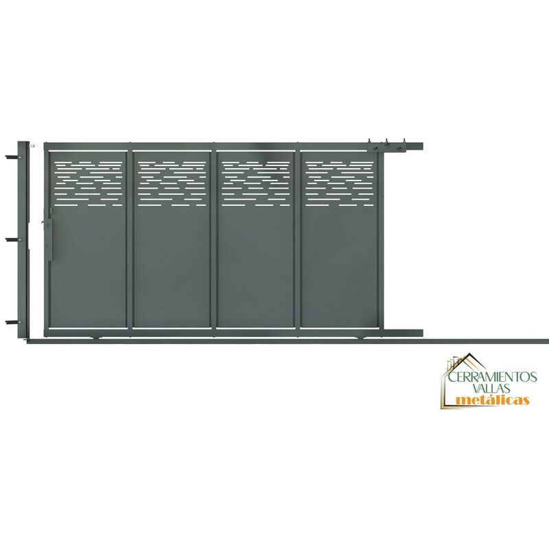 

Puerta Corredera 4x2 - Modelo Murcia Galvanizado