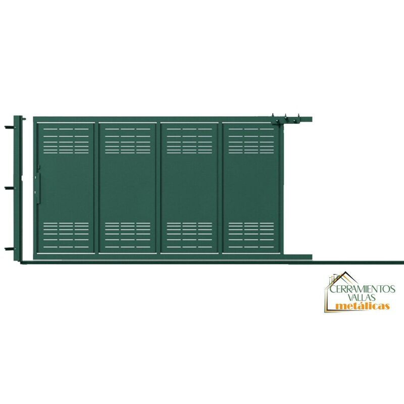 

Puerta Corredera 4x2 - Modelo Toledo Verde