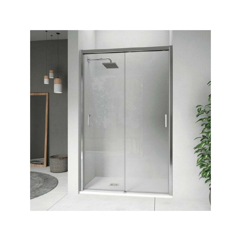 

Puerta Corredera doble Ducha COOPER SIN DECORADO 130 cm Sin lateral