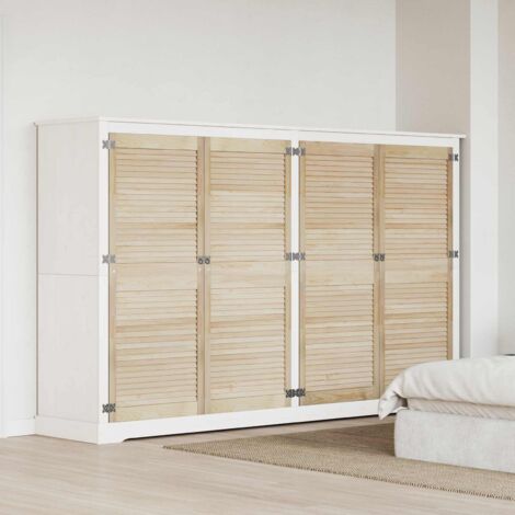 Puerta de Armario 4 pcs Natural 140.5 x 2.1 x 49.5 cm