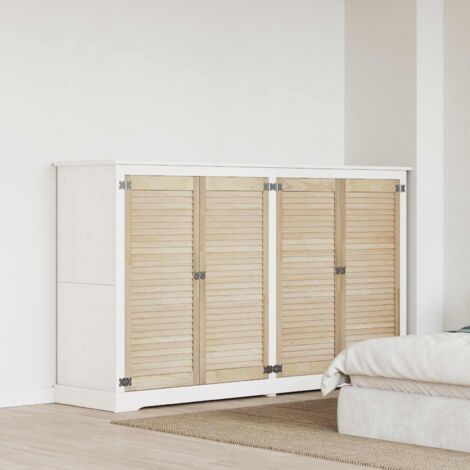 Puerta de Armario 4 pcs Natural 140.5 x 2.1 x 49.5 cm