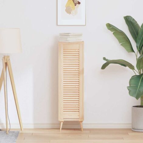 Puerta de armario de lamas 99x29,5 cm madera de pino