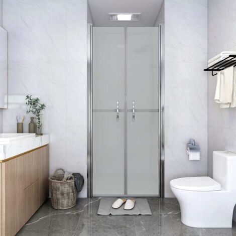 Puerta de ducha baño WC cuarto de ducha interior ESG 91x190 cm esmerilado 020002002