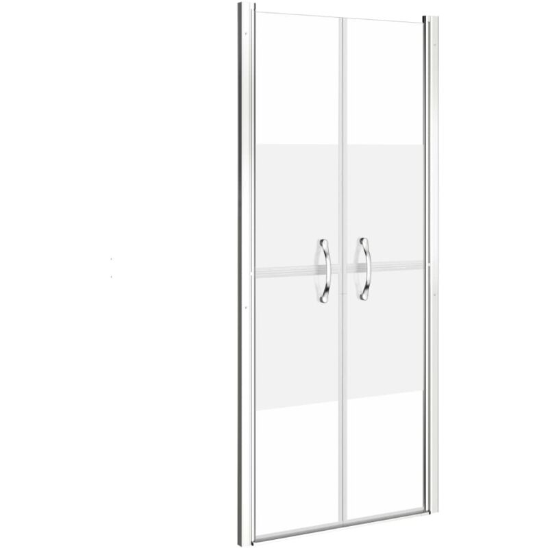 

Puerta de ducha ESG medio esmerilado 76x190 cm - Vidaxl