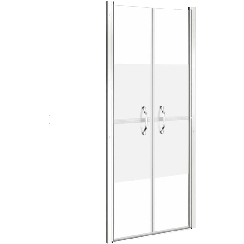 

Puerta de ducha ESG medio esmerilado 91x190 cm - Vidaxl