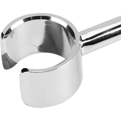 Puerta de ducha/inodoro giratoria 360° fabricada en ABS - Soporte universal de 1/2" - Con junta - Fácil instalación sin taladrar