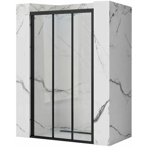 PUERTA de DUCHA REA ALEX BLACK 90