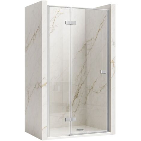 PUERTA DE DUCHA REA ATLAS 90 CHROME LEFT
