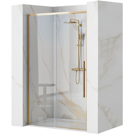 PUERTA de DUCHA REA SOLAR ORO 100