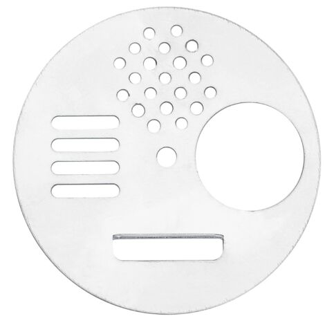Puerta de entrada de acero inoxidable para colmena, paquete de 5 discos redondos para abejas, ventilación para puertas de colmena para herramientas y equipos de apicultura con métodos de acceso.
