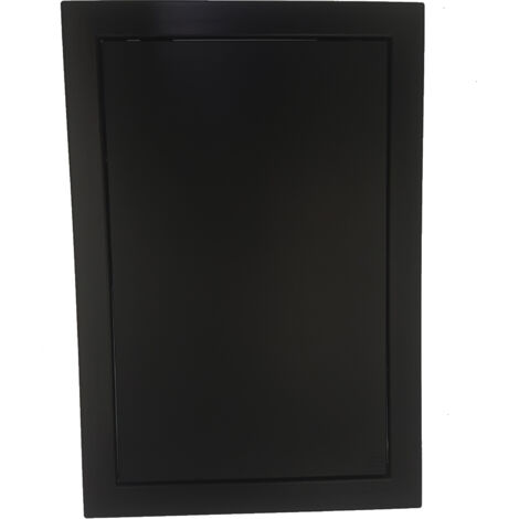 Puerta de inspección negra 150x200 mm