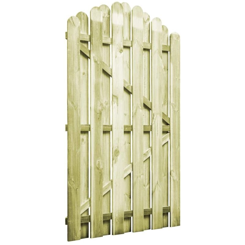 

Puerta de jardin madera de pino impregnada 100x150 cm