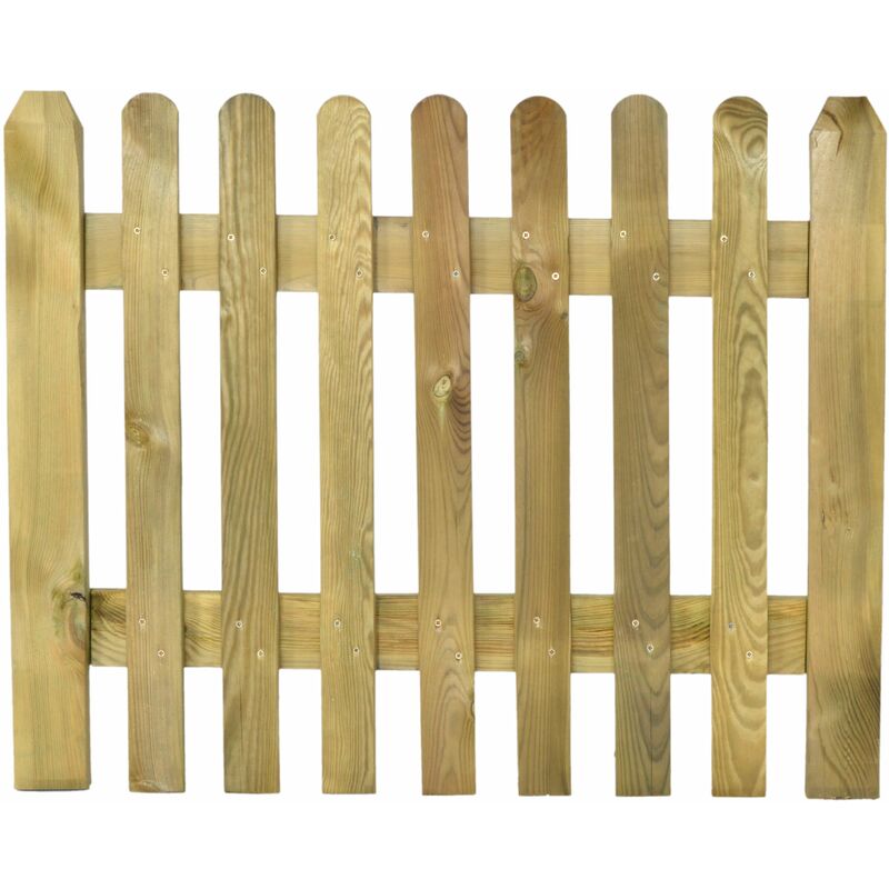 

Puerta de madera para valla modelo inglesa 80x100