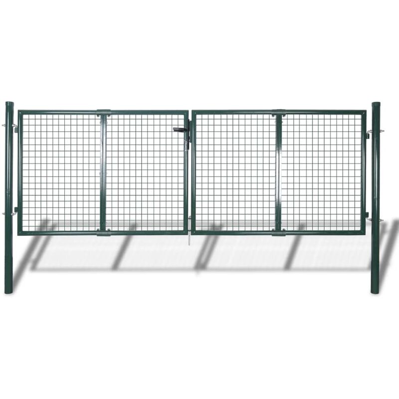 

Puerta De Malla De Jardín Verja De Pared 289x75cm/306x125cm - Verde