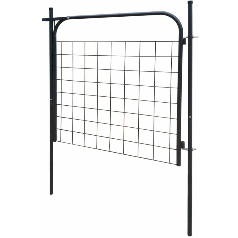 

Puerta de valla de jardin 100x100 cm gris antracita
