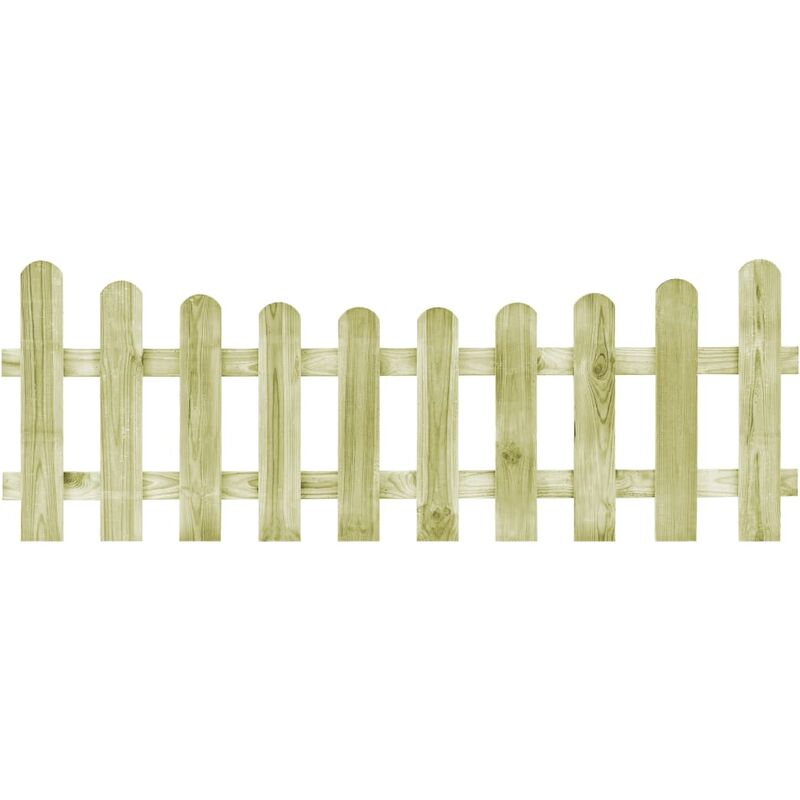 

Puerta de valla de madera de pino impregnada 170x60 cm - Verde