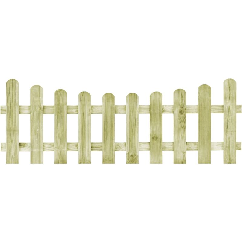

vidaXL Puerta de valla de madera de pino impregnada 170x60 cm - Verde