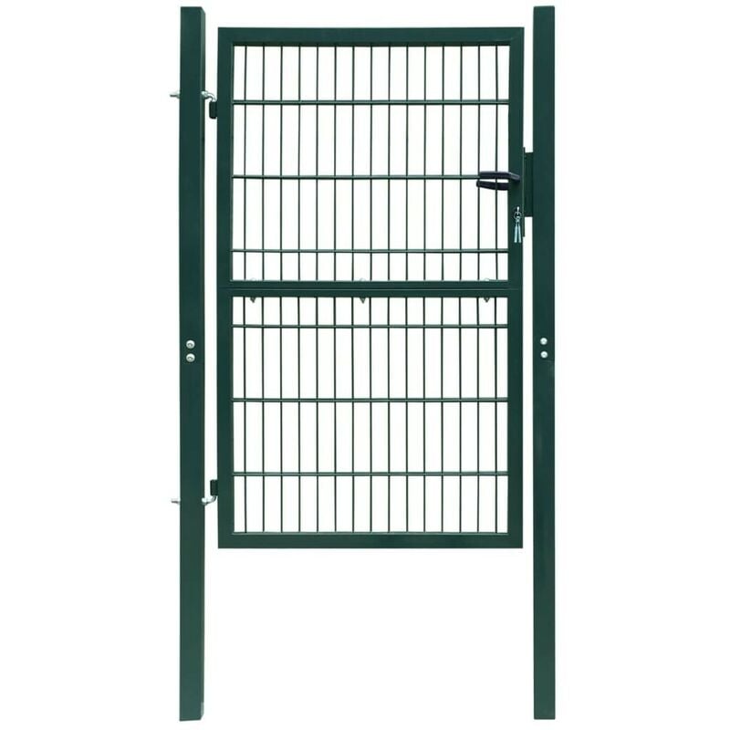 

Puerta de verja 2D (sencilla) verde 106 x 170 cm