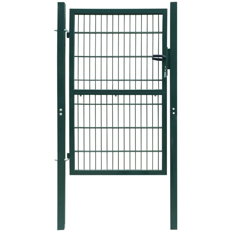 

Puerta de verja 2D (sencilla) verde 106 x 230 cm - Verde