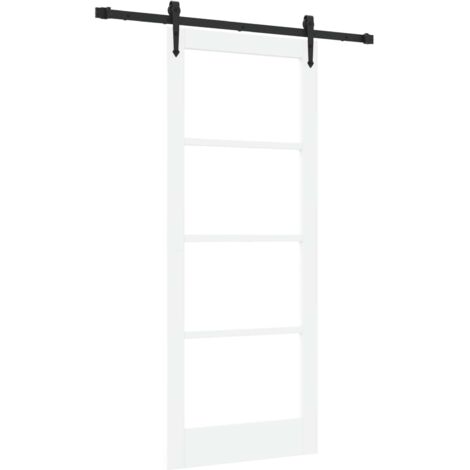 Puerta Deslizante ORKDAL  83 x 202 cm Madera y metal