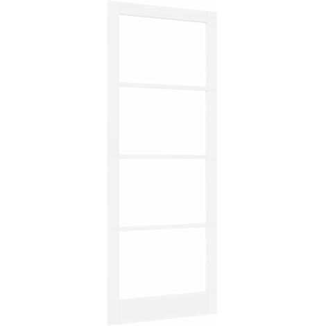 Puerta Interior con Cristal ORKDAL 93 x 232 cm vidaXL