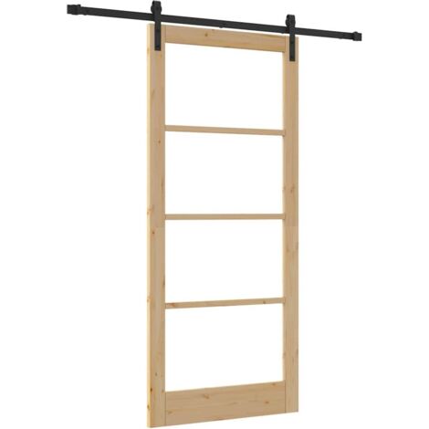 Puerta Interior ORKDAL Natural 93 x 211 cm vidaXL